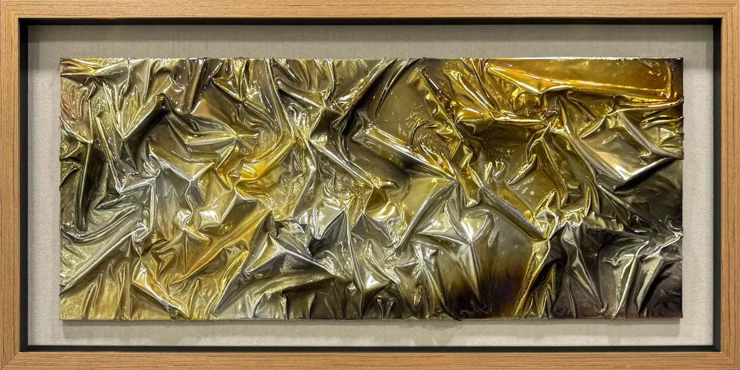 Leather Texture Abstract Wall Decor | Art Smiley Decor UAE