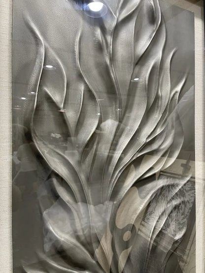 Storm Acrylic Abstract Wall Art Vertical Design | Art Smiley Decor UAE