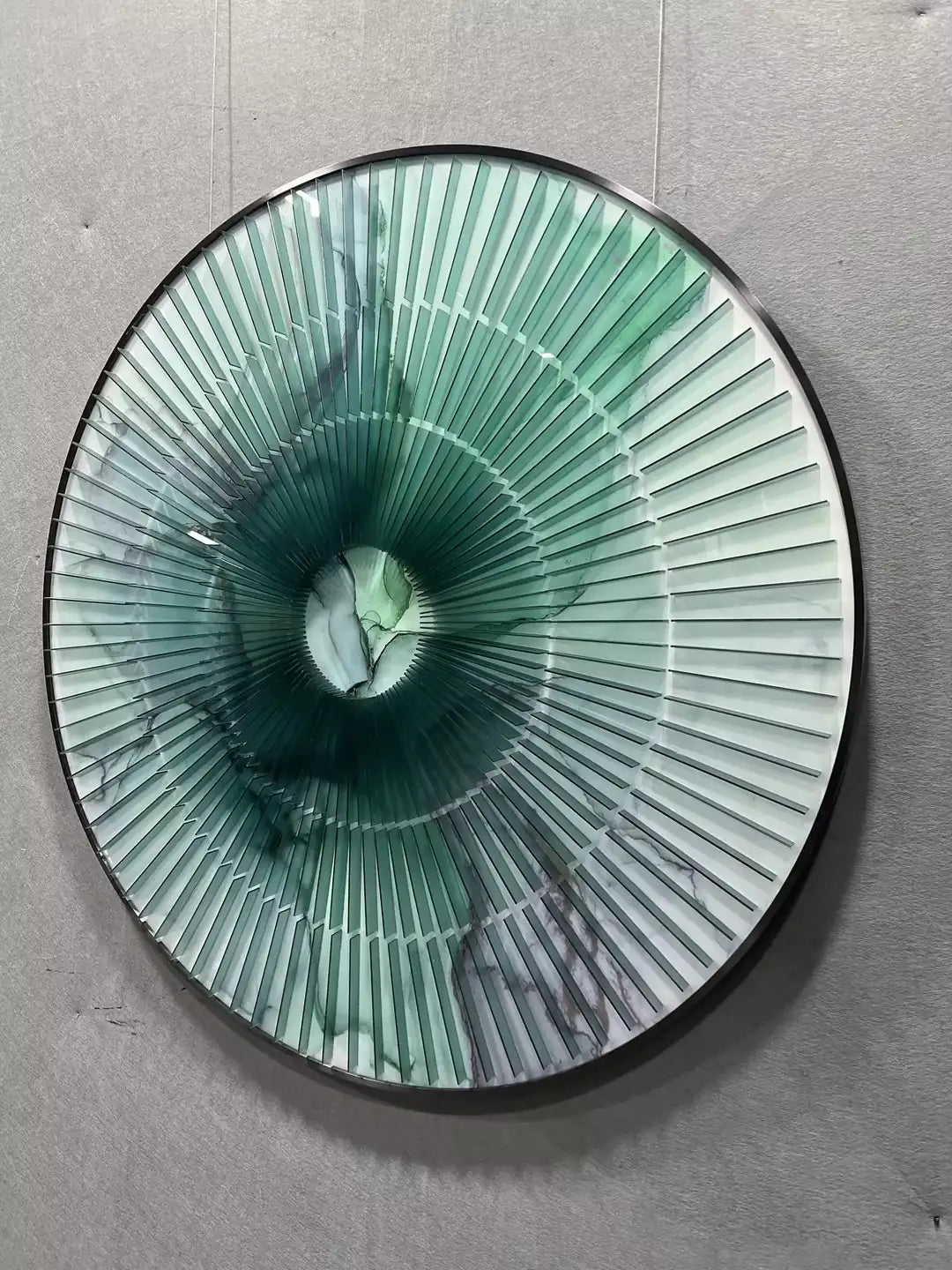 Nordic Acrylic Abstract Wall Art Round Design | Art Smiley Decor UAE