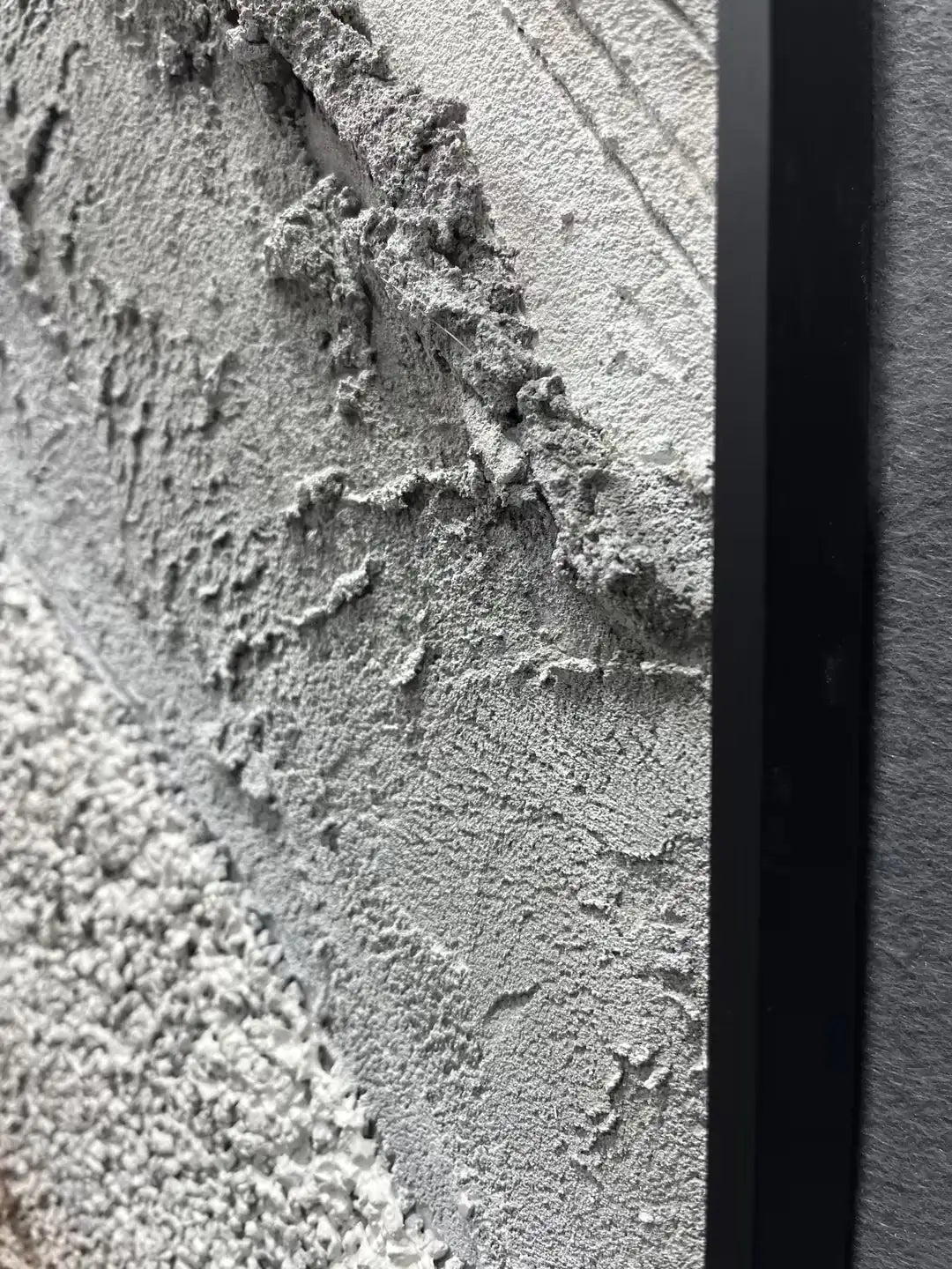 Textured Hand Painted Abstract Wall Art Vertical Design | Art Smiley Decor UAE