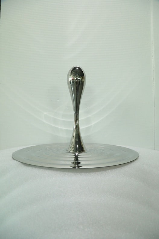Water Drop Steel Sculpture artistic sculpture by Artsmiley