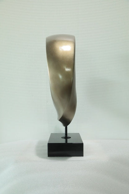 Crescent Moon Resin Sculpture artistic sculpture by Artsmiley