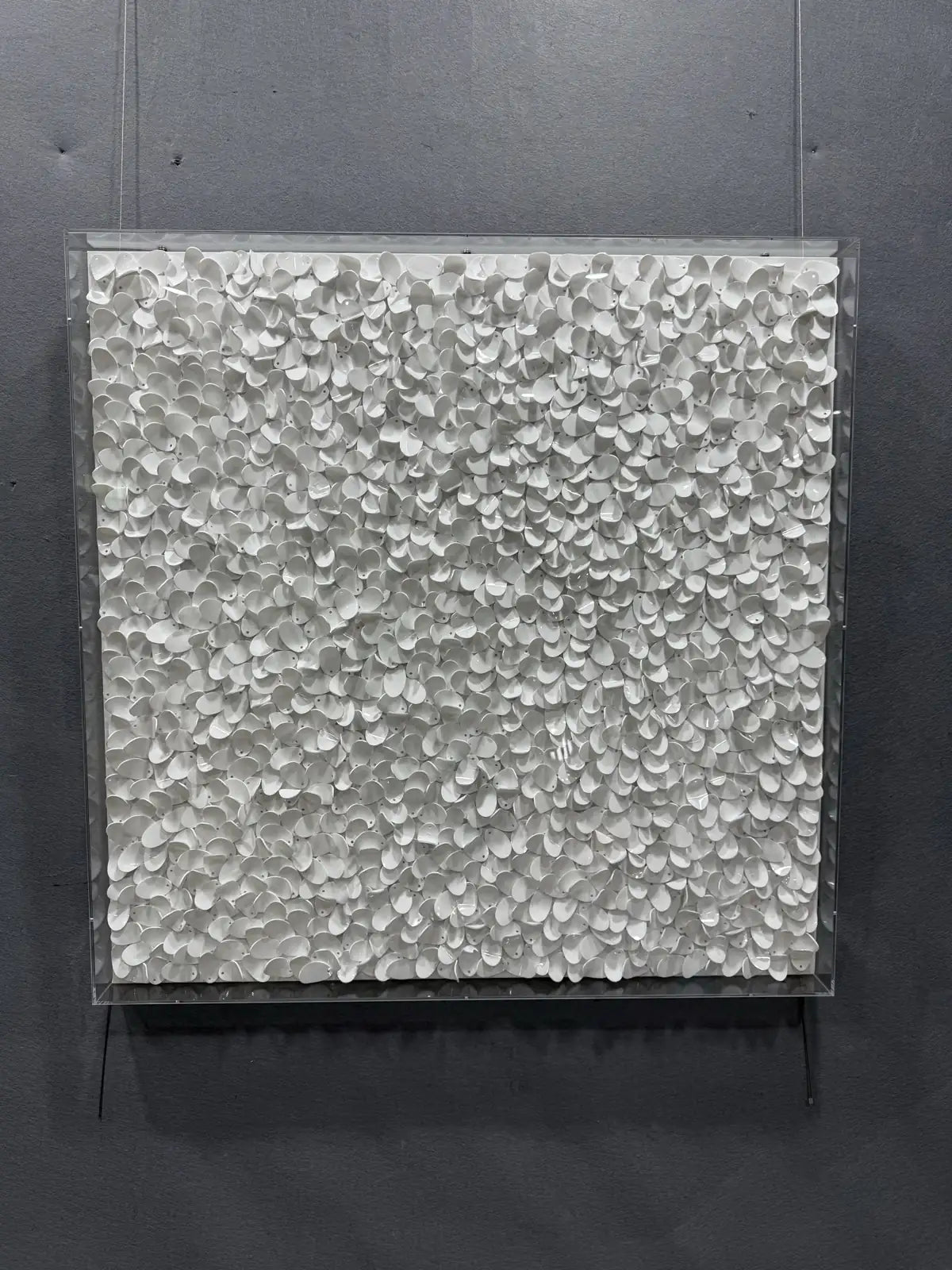 Cascade Paper Art Contemporary Wall Decor Square Design | Art Smiley Decor UAE