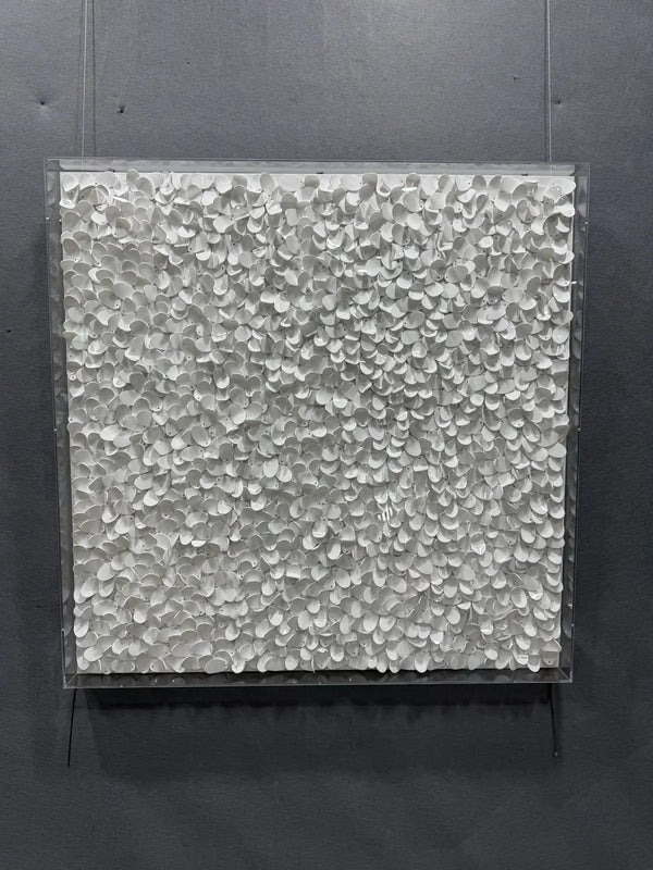 Cascade Paper Art Contemporary Wall Decor Square Design | Art Smiley Decor UAE
