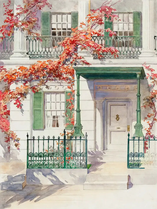 Ivy Covered Entryway