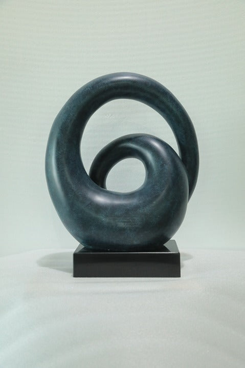 Sphere Orbit Resin Sculpture artistic sculpture by Artsmiley