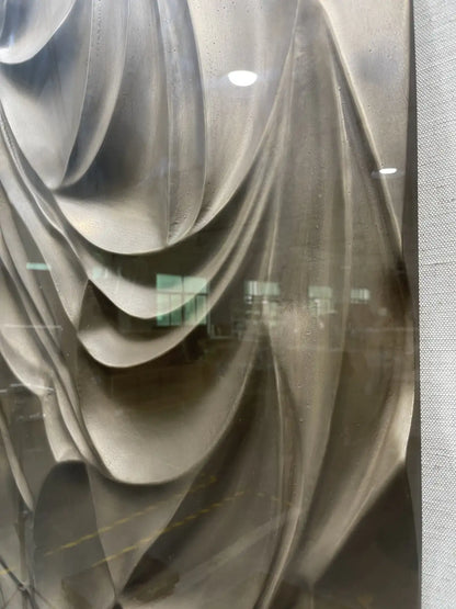 Hazy Acrylic Abstract Wall Art Vertical Design | Art Smiley Decor UAE