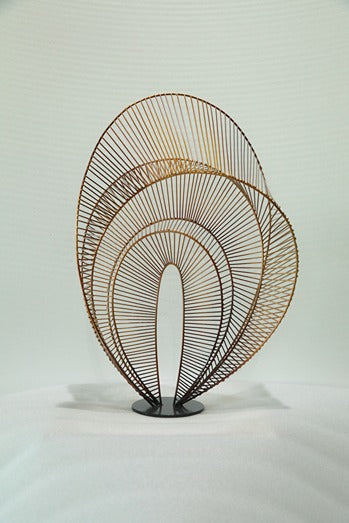 Wire Shell Metal Sculpture artistic sculpture by Artsmiley