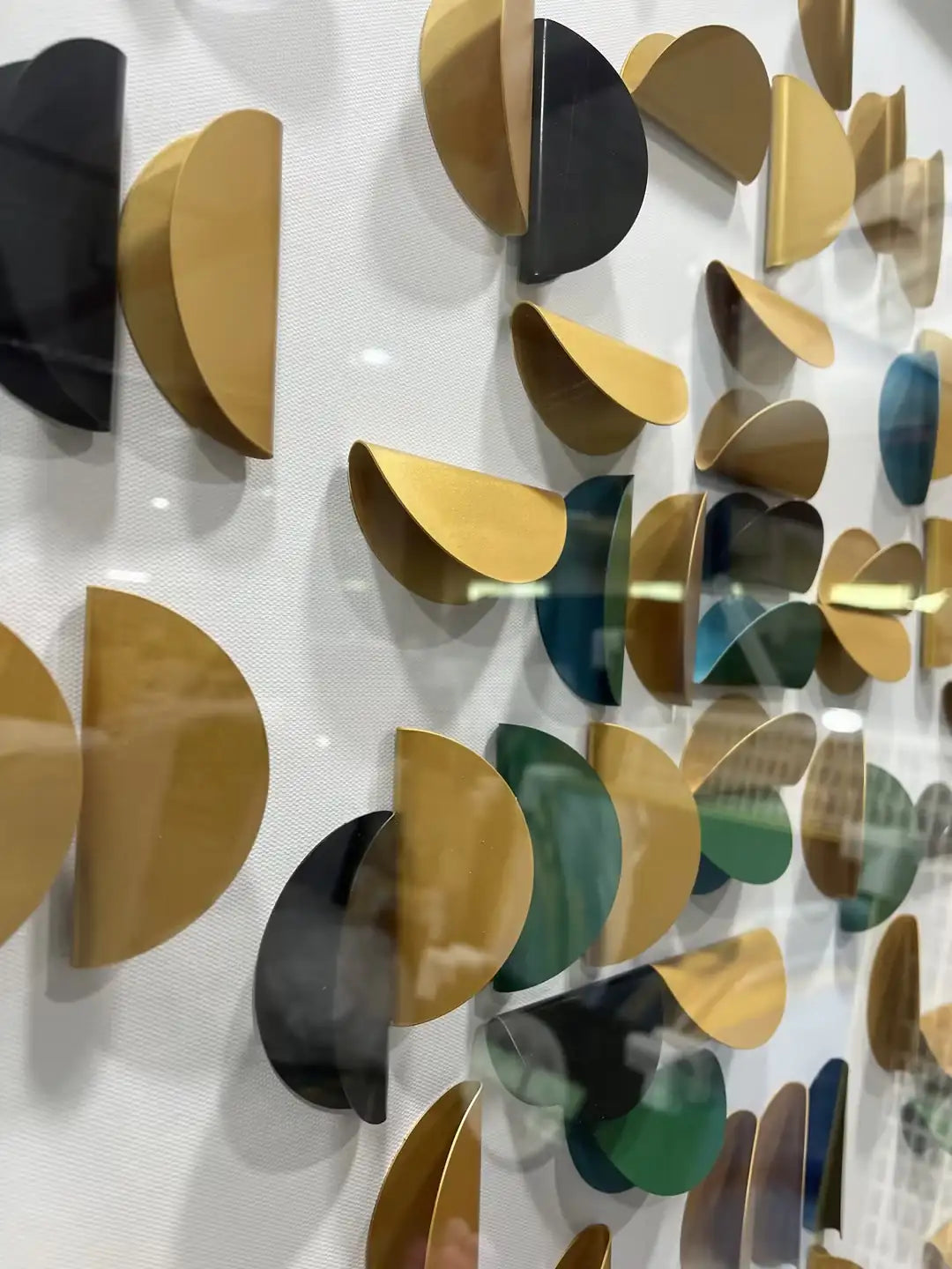 Luxury Geometric 3D Wall Art Panel Square Design | Art Smiley Decor UAE
