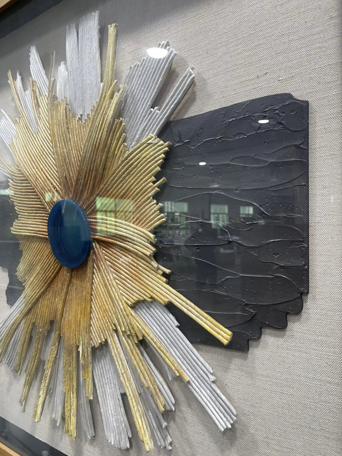 Etched Paper Art Contemporary Wall Decor Square Design | Art Smiley Decor UAE