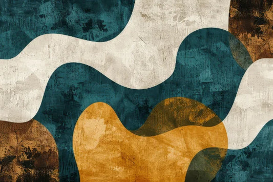 Colorful Acrylic Texture Abstract