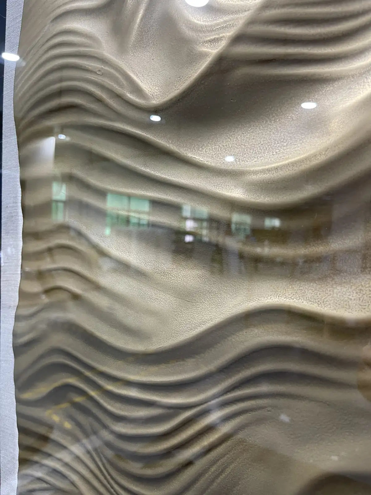 Opaque Acrylic Abstract Wall Art Vertical Design | Art Smiley Decor UAE