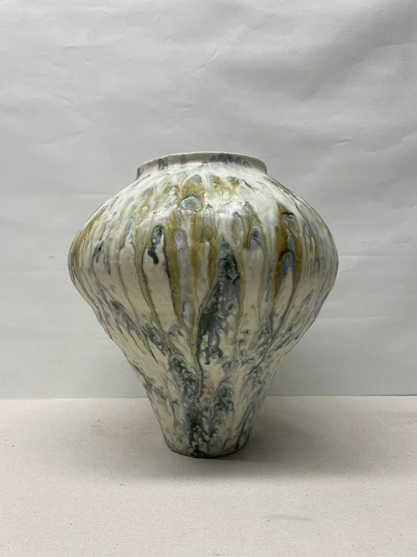 Marble Wash Ceramic Vase