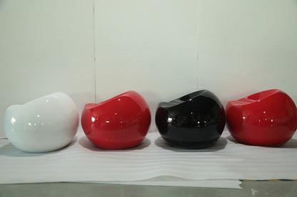 Apple Seat Multicolor Fiberglass Sculpture artistic sculpture by Artsmiley