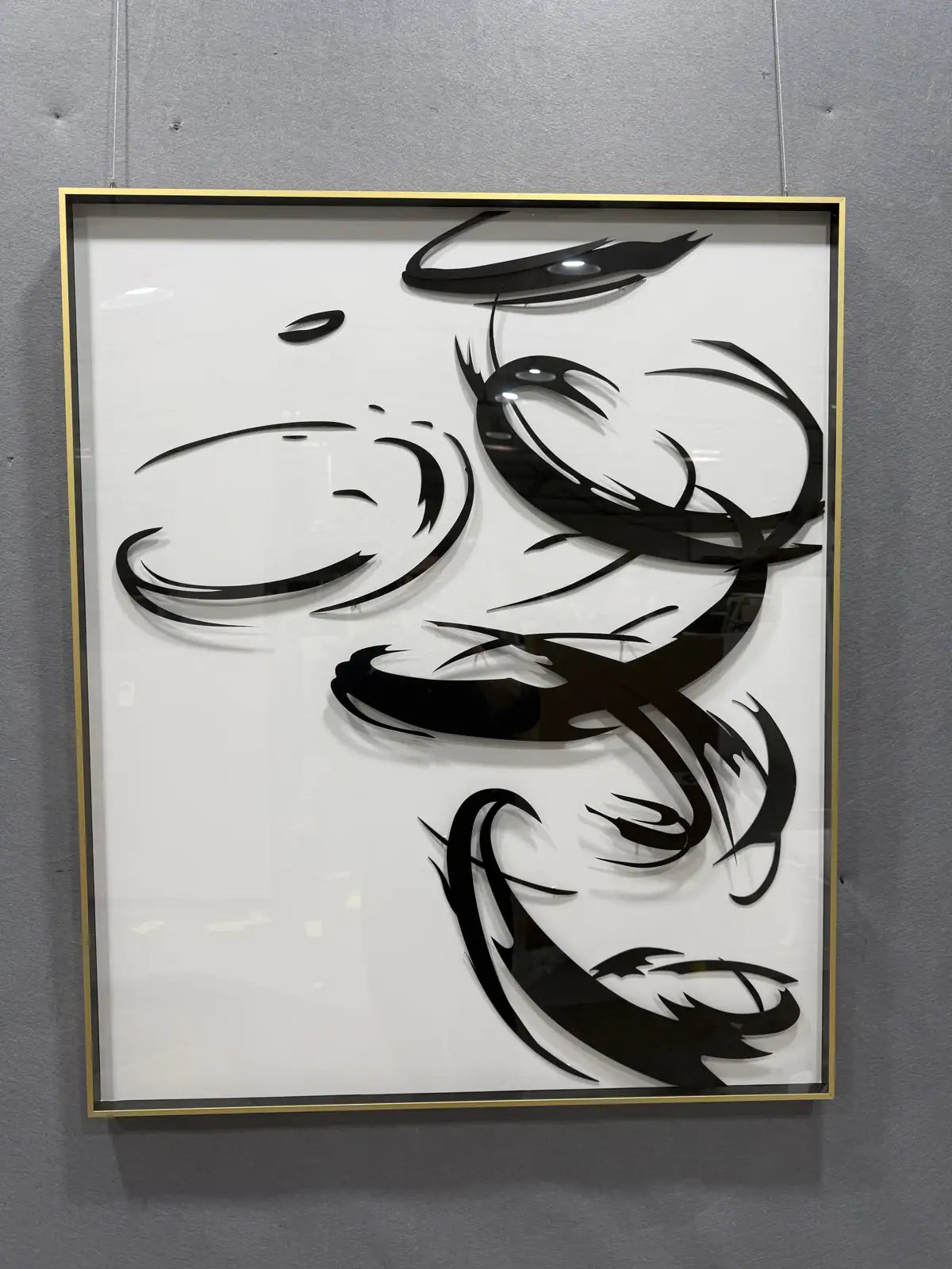Urban Modern Decorative Wall Art Vertical Design | Art Smiley Decor UAE