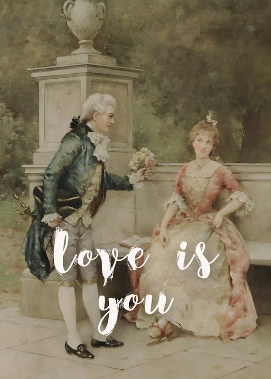 Love Is You Typography