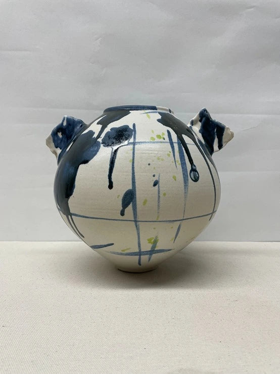 World Map Ceramic Globe Vase