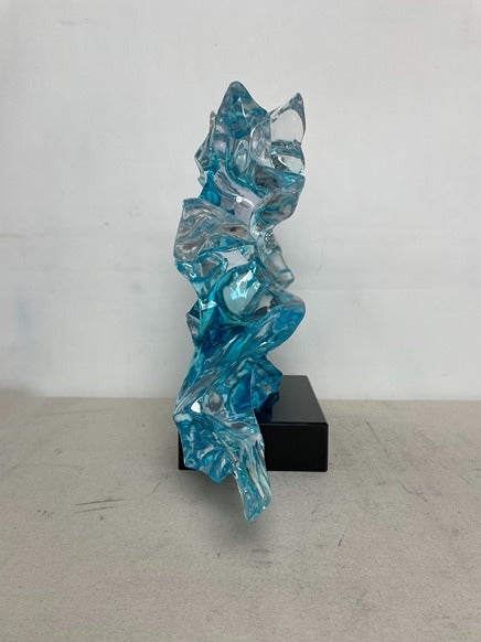 Blue Coral Resin Sculpture artistic sculpture by Artsmiley