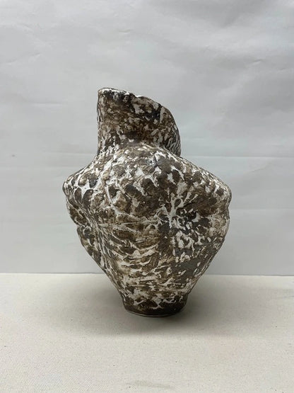 Mosaic Black Ceramic Urn