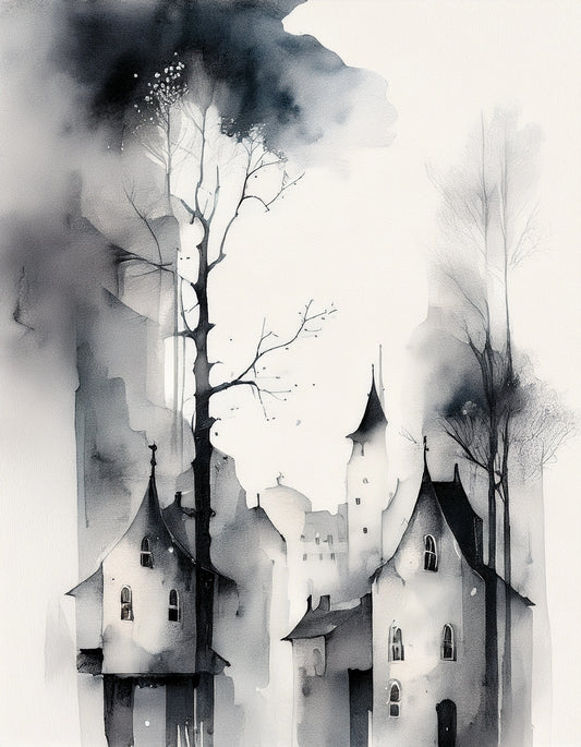 Rocky Coastline In Evening Light Wall Art