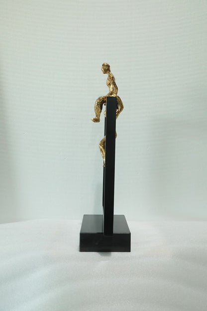 Framed Figure Resin Sculpture artistic sculpture by Artsmiley