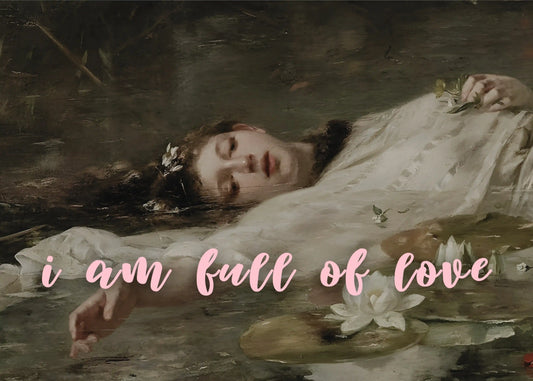 أنا مليء بالحب