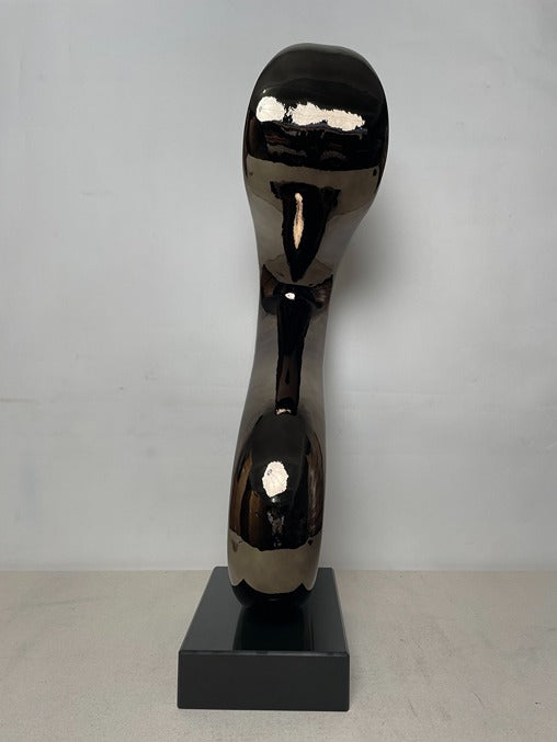 Double Spiral Resin Sculpture artistic sculpture by Artsmiley