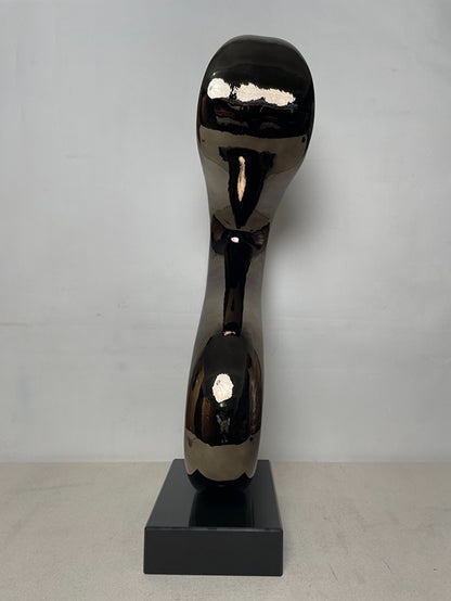 Double Spiral Resin Sculpture artistic sculpture by Artsmiley