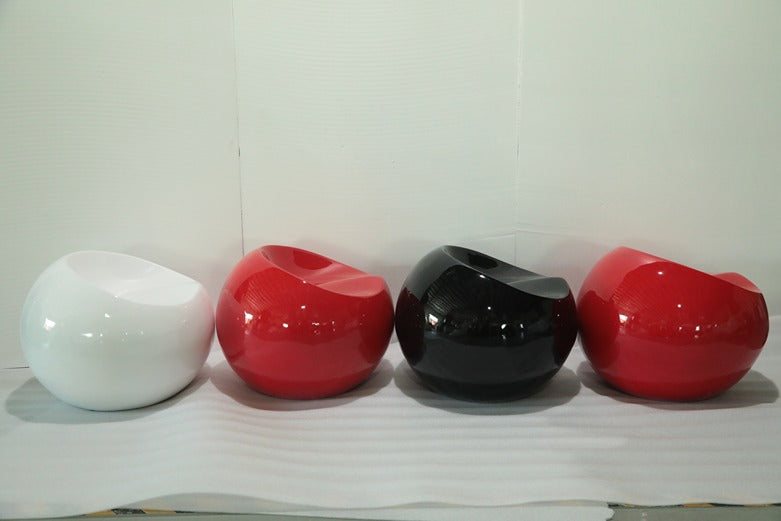 Apple Seat Multicolor Fiberglass Sculpture artistic sculpture by Artsmiley