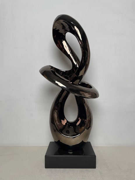 Twist Knot Resin Sculpture artistic sculpture by Artsmiley