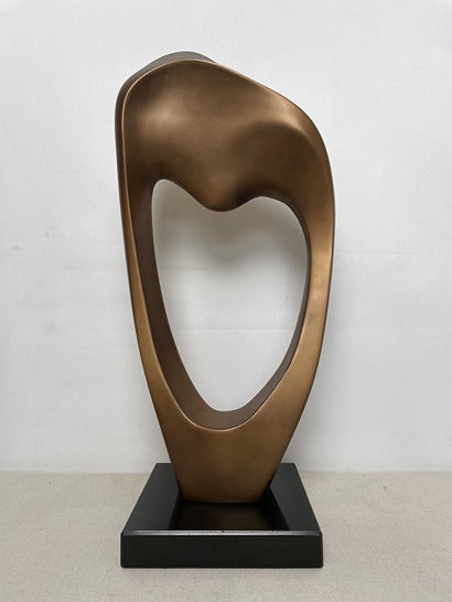 Hollow Oval Resin Sculpture artistic sculpture by Artsmiley