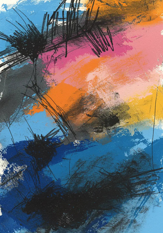 Pastel Flow Energy Wall Art