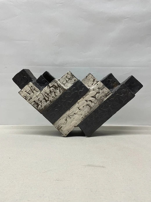 Zigzag Geometric Ceramic Tray