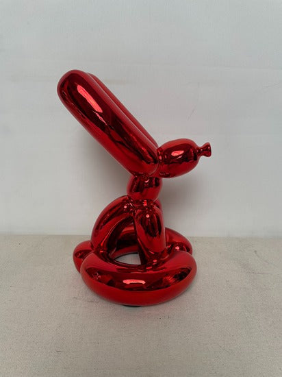 Red Bunny Resin Sculpture artistic sculpture by Artsmiley