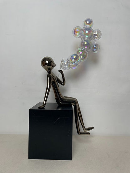 Crystal Stack Resin Sculpture artistic sculpture by Artsmiley