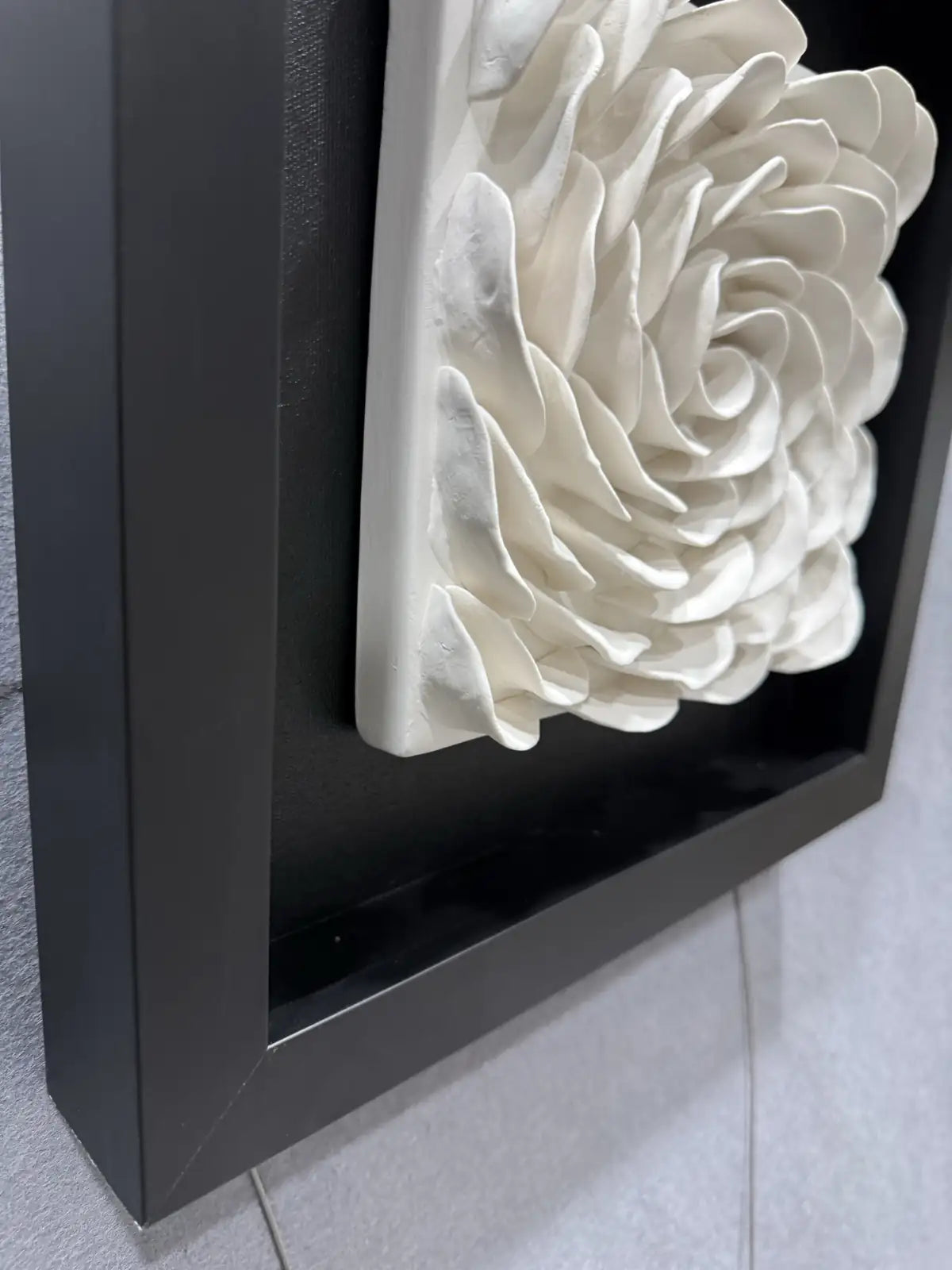 Ceramic Hand Painted Wall Art Square Design | Art Smiley Decor UAE