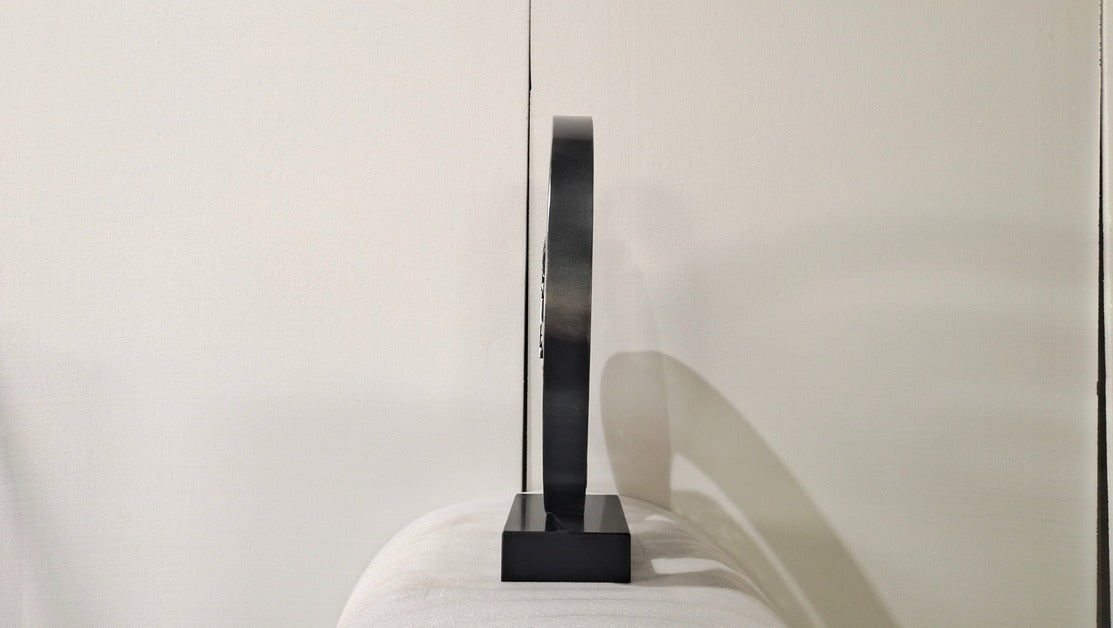 Metal Ring Sculpture