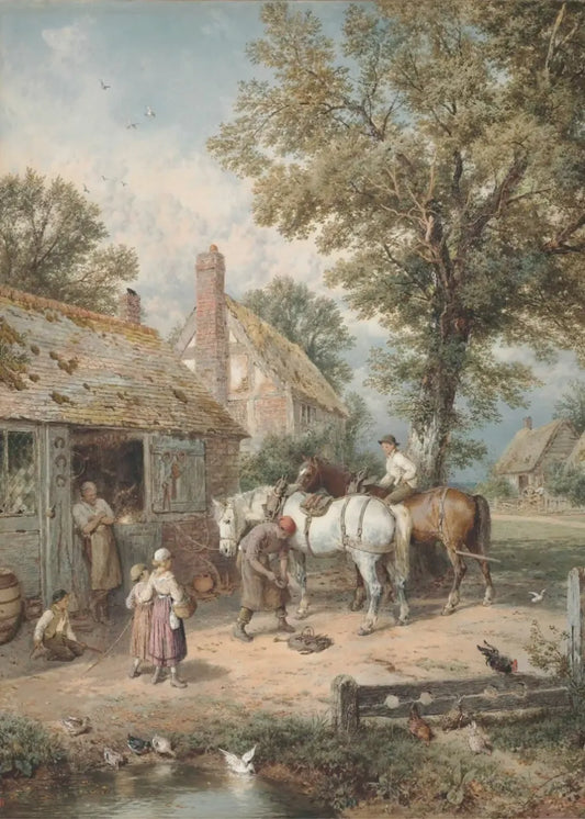 Farm Animals In Field