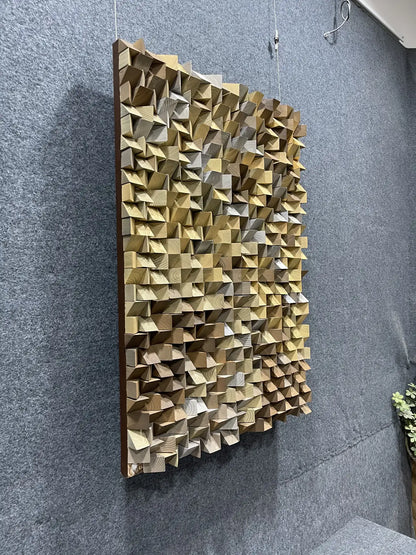 Raw Hand Painted Abstract Wall Art Vertical Design | Art Smiley Decor UAE
