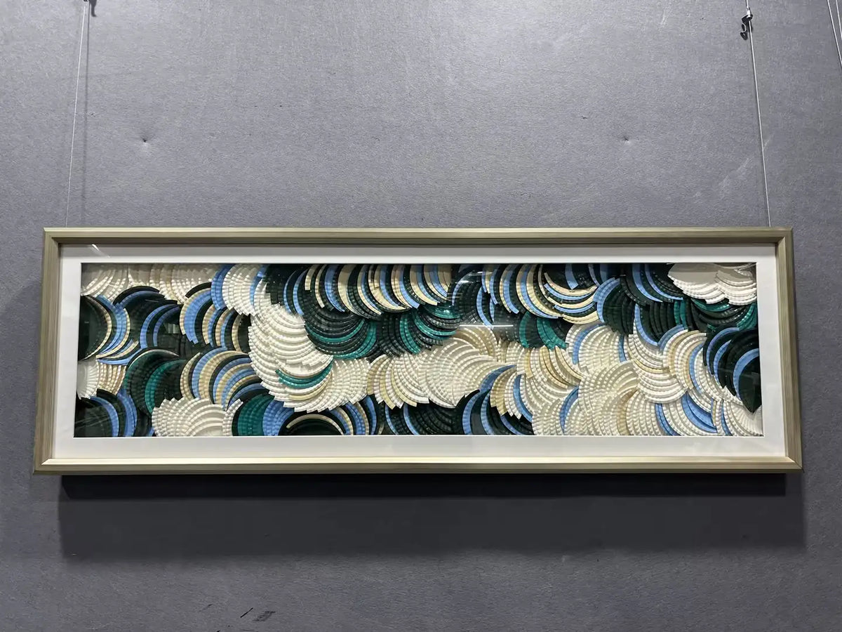 Paper Art Contemporary Wall Decor Landscape Design | Art Smiley Decor UAE