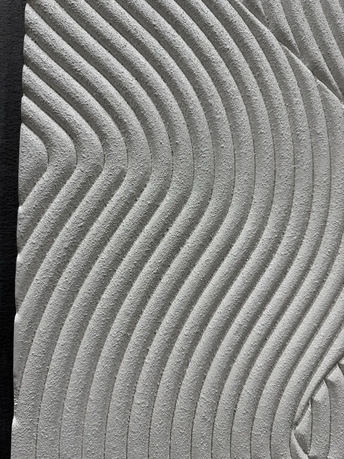 Chiseled Wood Carving Hand Painted Wall Art Vertical Design | Art Smiley Decor UAE