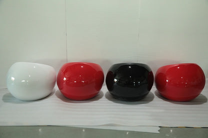 Apple Seat Multicolor Fiberglass Sculpture artistic sculpture by Artsmiley