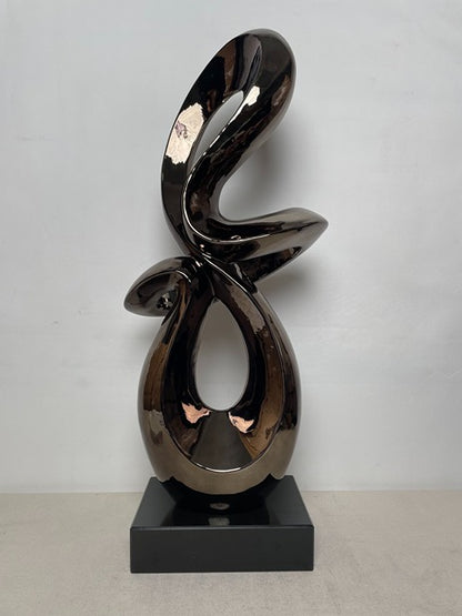 Twist Knot Resin Sculpture artistic sculpture by Artsmiley