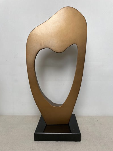 Hollow Oval Resin Sculpture artistic sculpture by Artsmiley