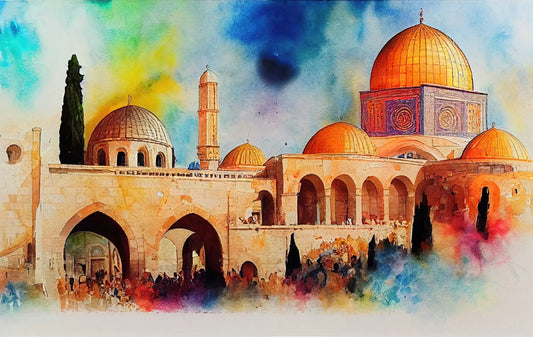 Islamic Architecture Splash Artsmileydecor