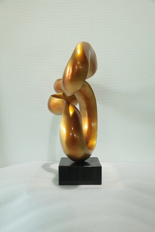 Infinity Knot Resin Sculpture artistic sculpture by Artsmiley