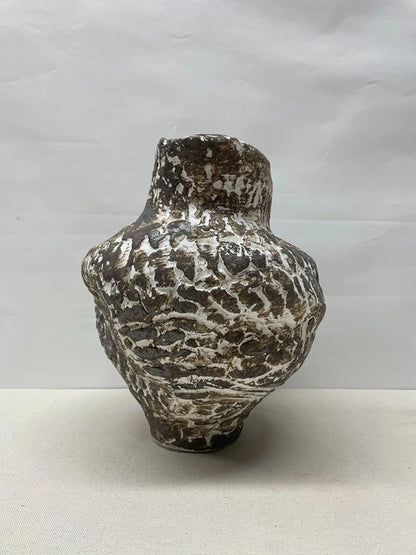 Mosaic Black Ceramic Urn
