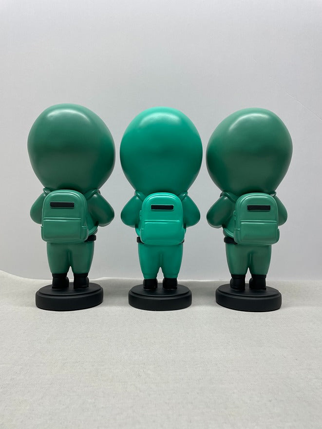 Character Set Resin Sculpture