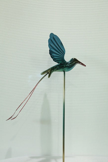 Dragonfly Metal Sculpture artistic sculpture by Artsmiley