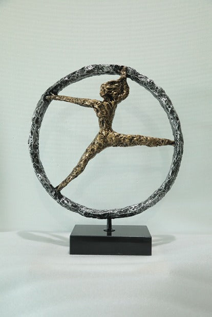 Balance Orbit Resin Sculpture artistic sculpture by Artsmiley
